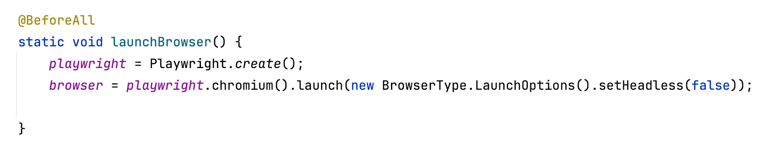 将代码修改为在有界面模式下运行测试