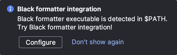 Notification about Black executable detection Notification about Black executable detection
