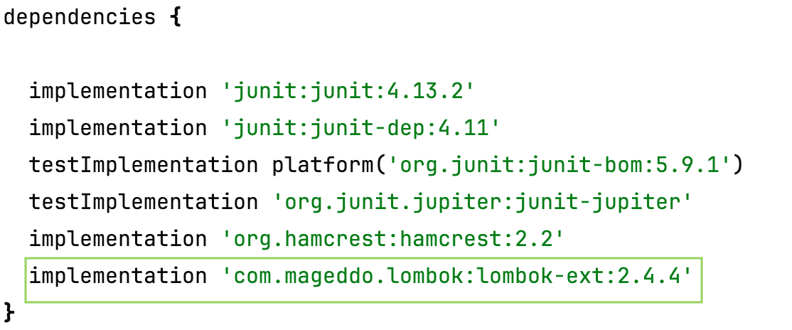 构建脚本：添加了依赖项