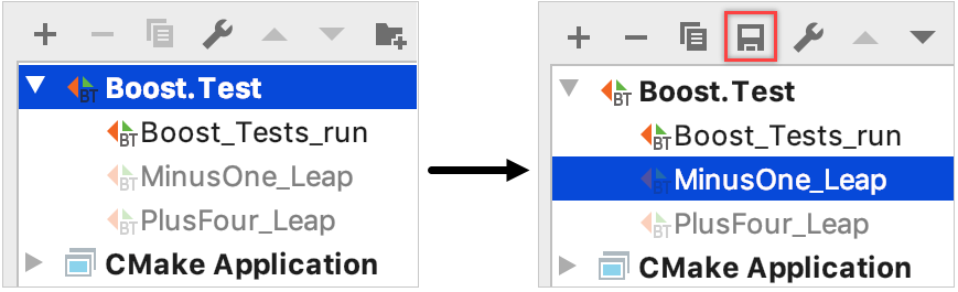 Saving temporary test configuration Saving temporary test configuration