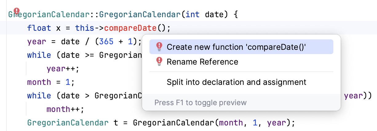 从使用中生成代码