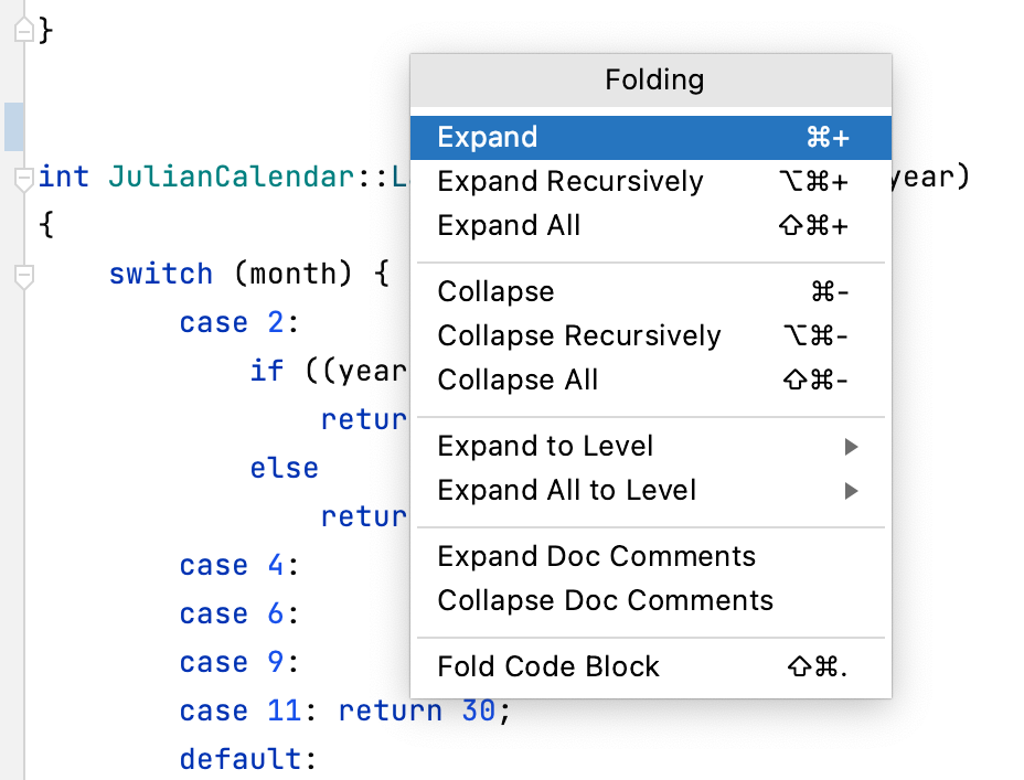 折叠操作弹出窗口