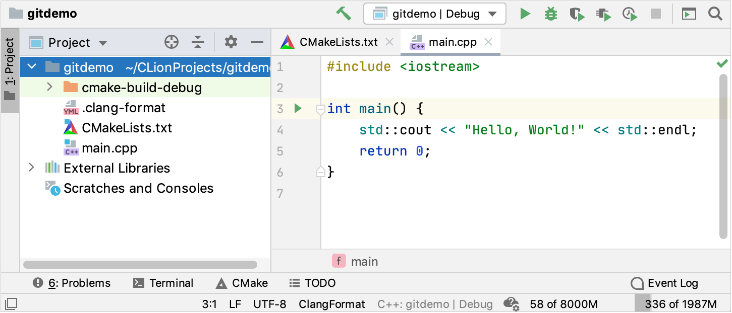 项目未连接到任何版本控制系统