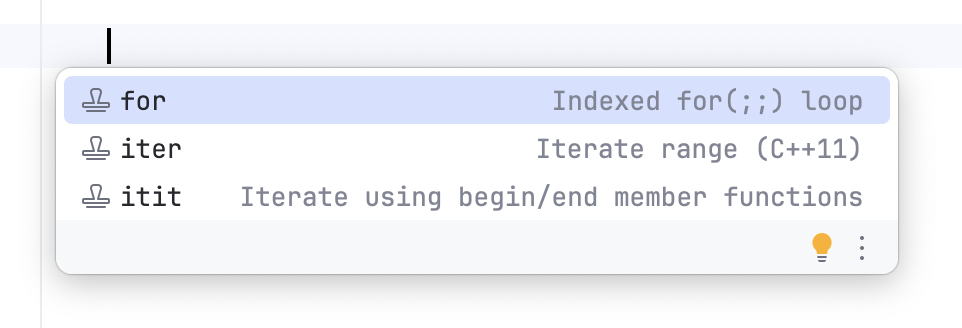 可用实时模板列表