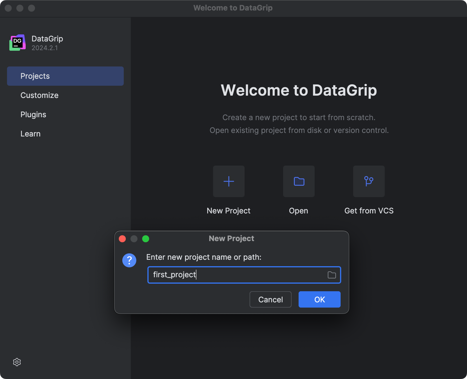 Quick start guide | DataGrip Documentation