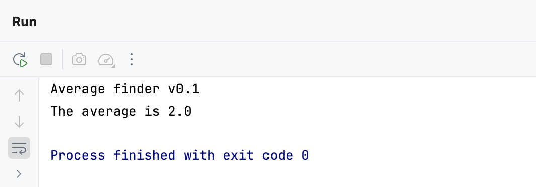 该程序现在输出 2.0