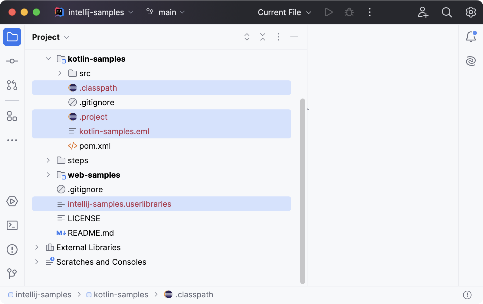 该项目被导出到 Eclipse 该项目被导出到 Eclipse
