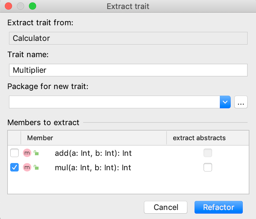 提取特性对话框 提取特性对话框