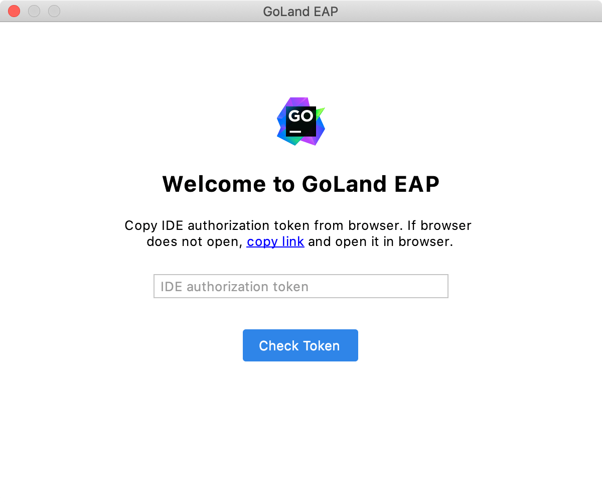 Copy the link to get an authorization token Copy the link to get an authorization token