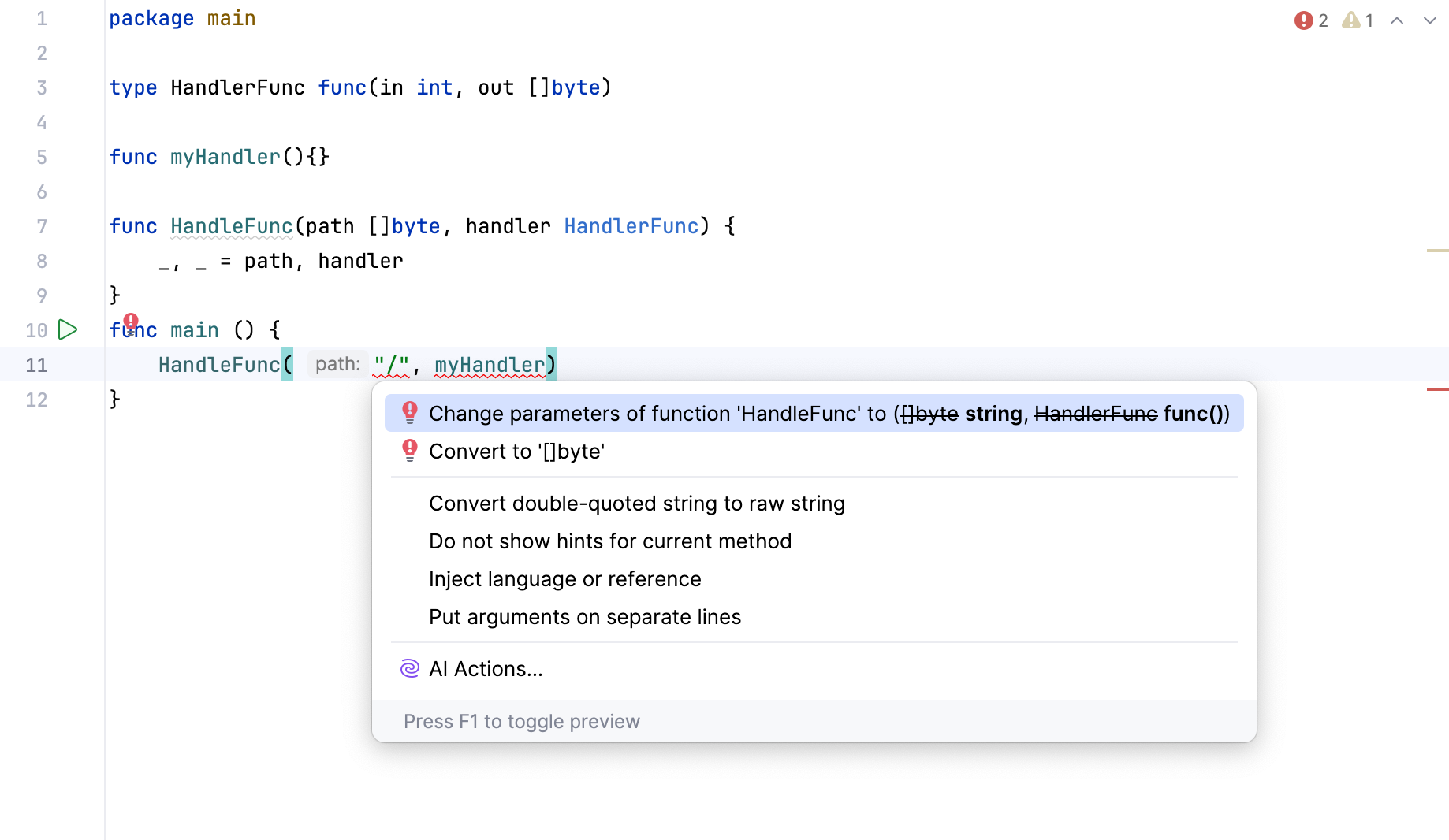 Add missing parameters Add missing parameters