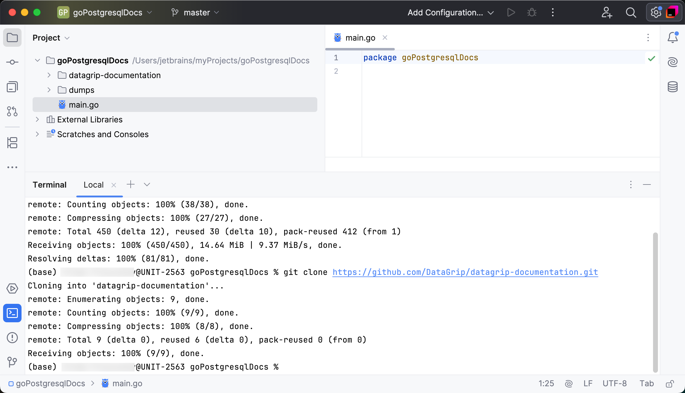 Clone repositories Clone repositories