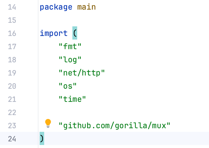 Code folding options: Imports Code folding options: Imports