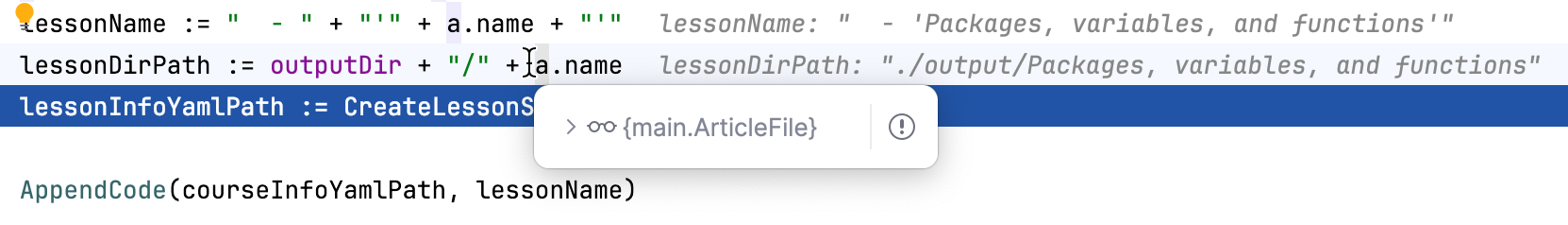 Value tooltip Value tooltip