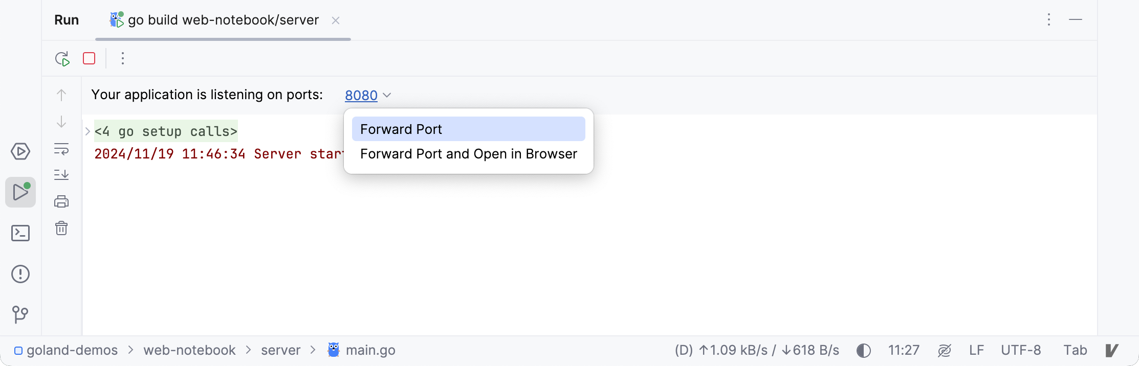 Forward port Forward port