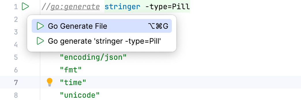 Go Generate File Go Generate File