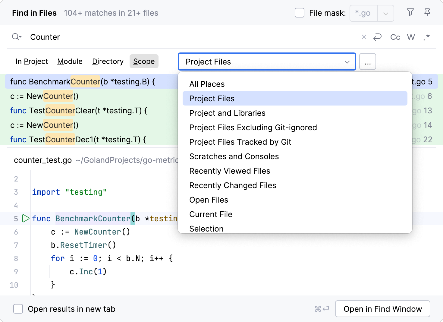 Limited search Limited search
