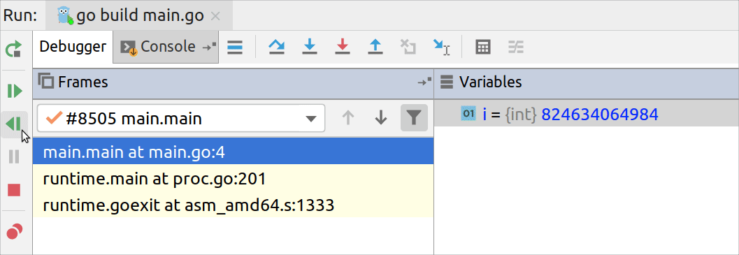 浏览录制的跟踪