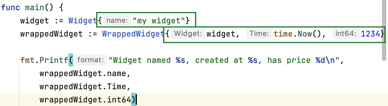 Show unnamed fields in structure values Show unnamed fields in structure values