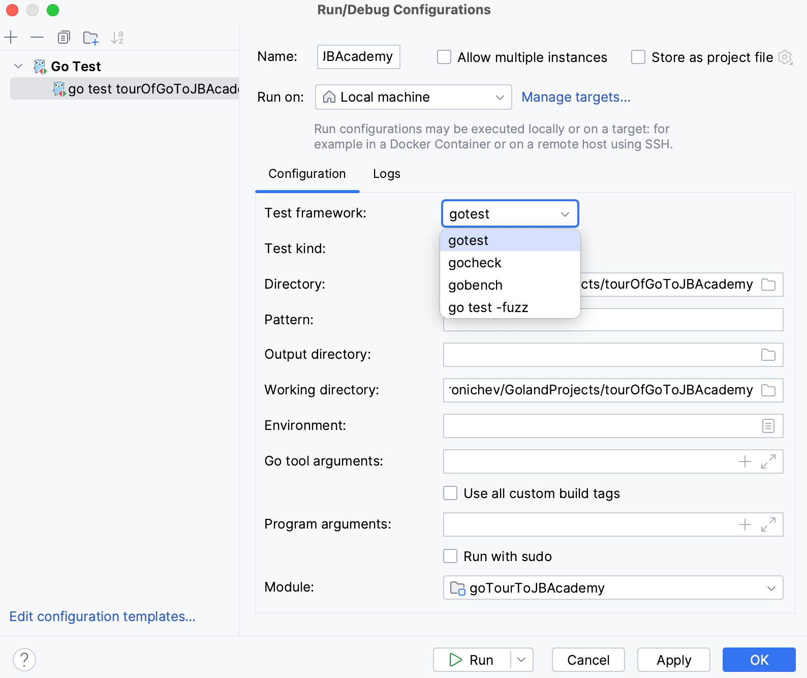 Packages for testing Packages for testing
