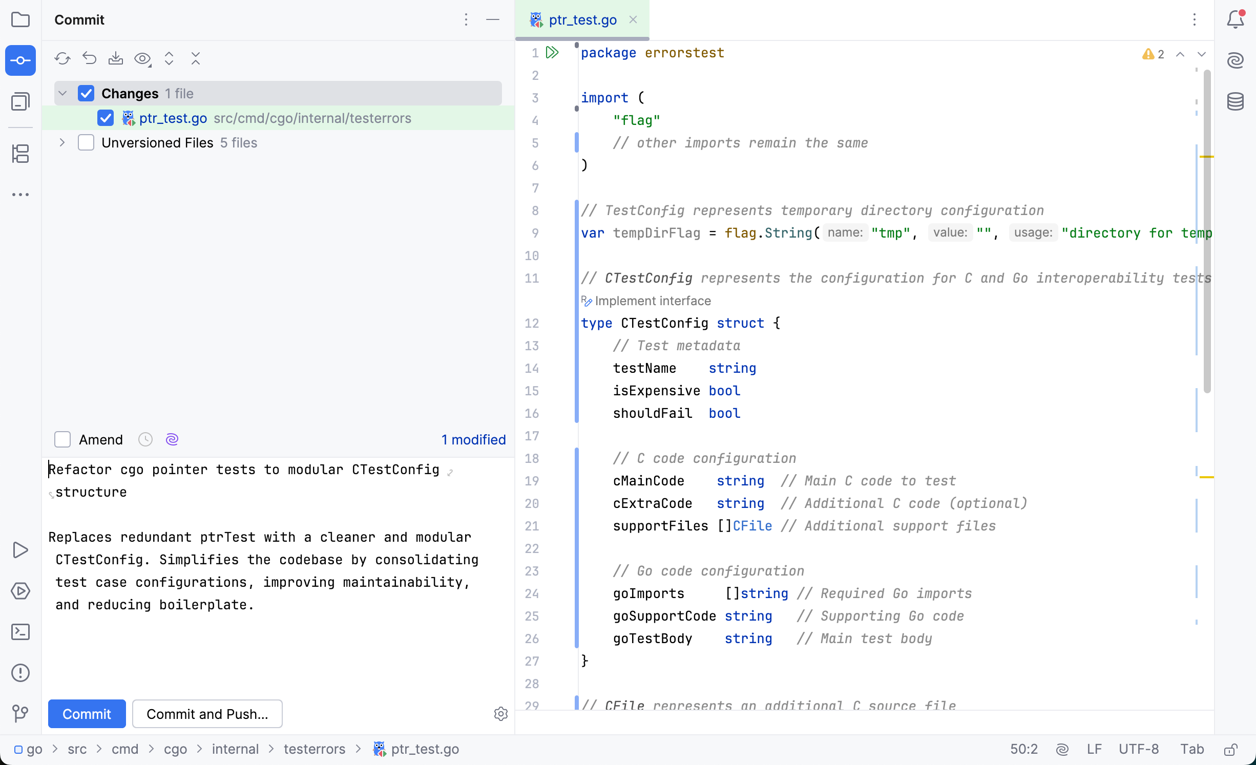 Step 6. Commit changes Step 6. Commit changes