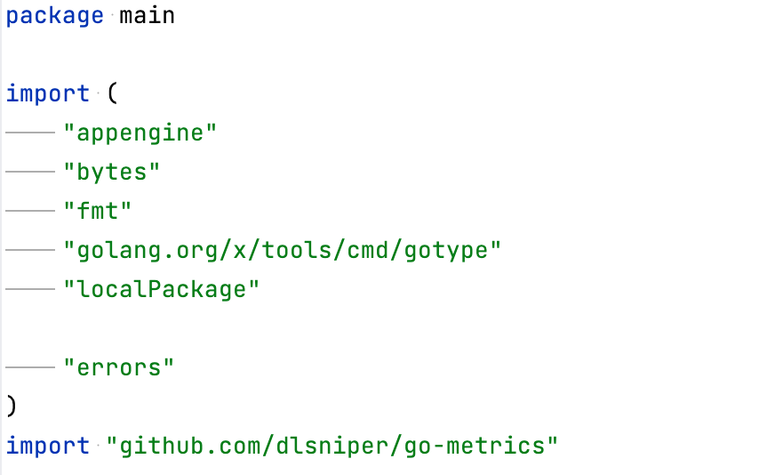 为导入使用左引号