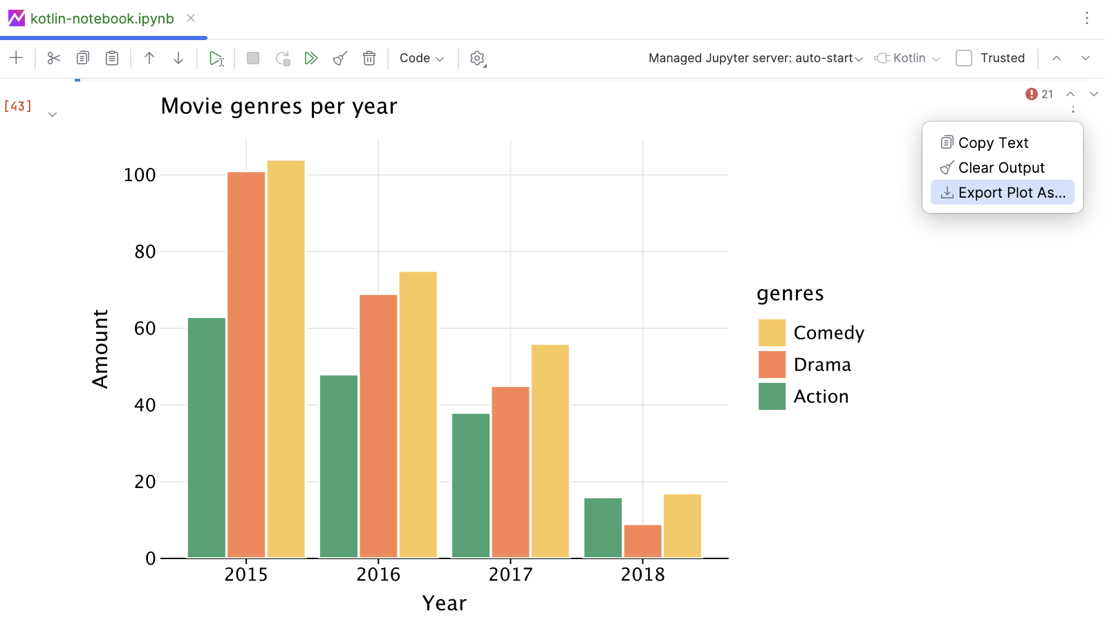 Kotlin Notebook 导出 Kotlin Notebook 导出
