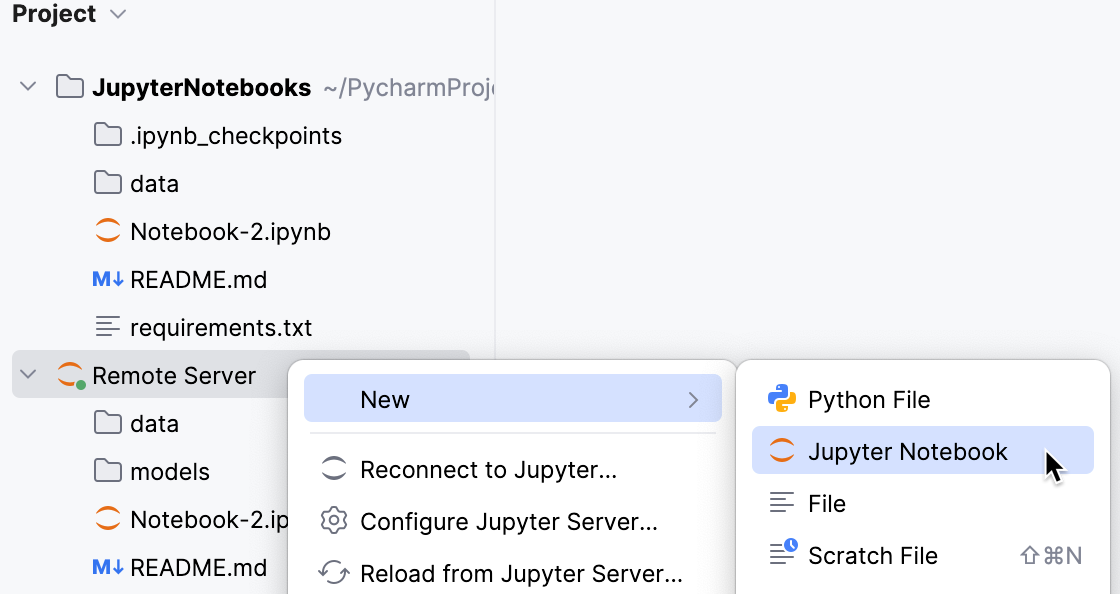 Add a remote server file