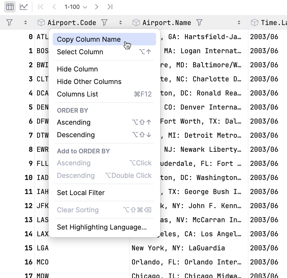 复制表头 复制表头