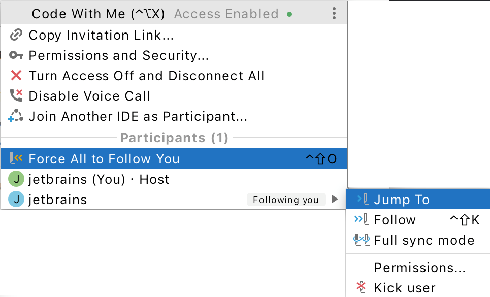 Jump to Other Participant Jump to Other Participant