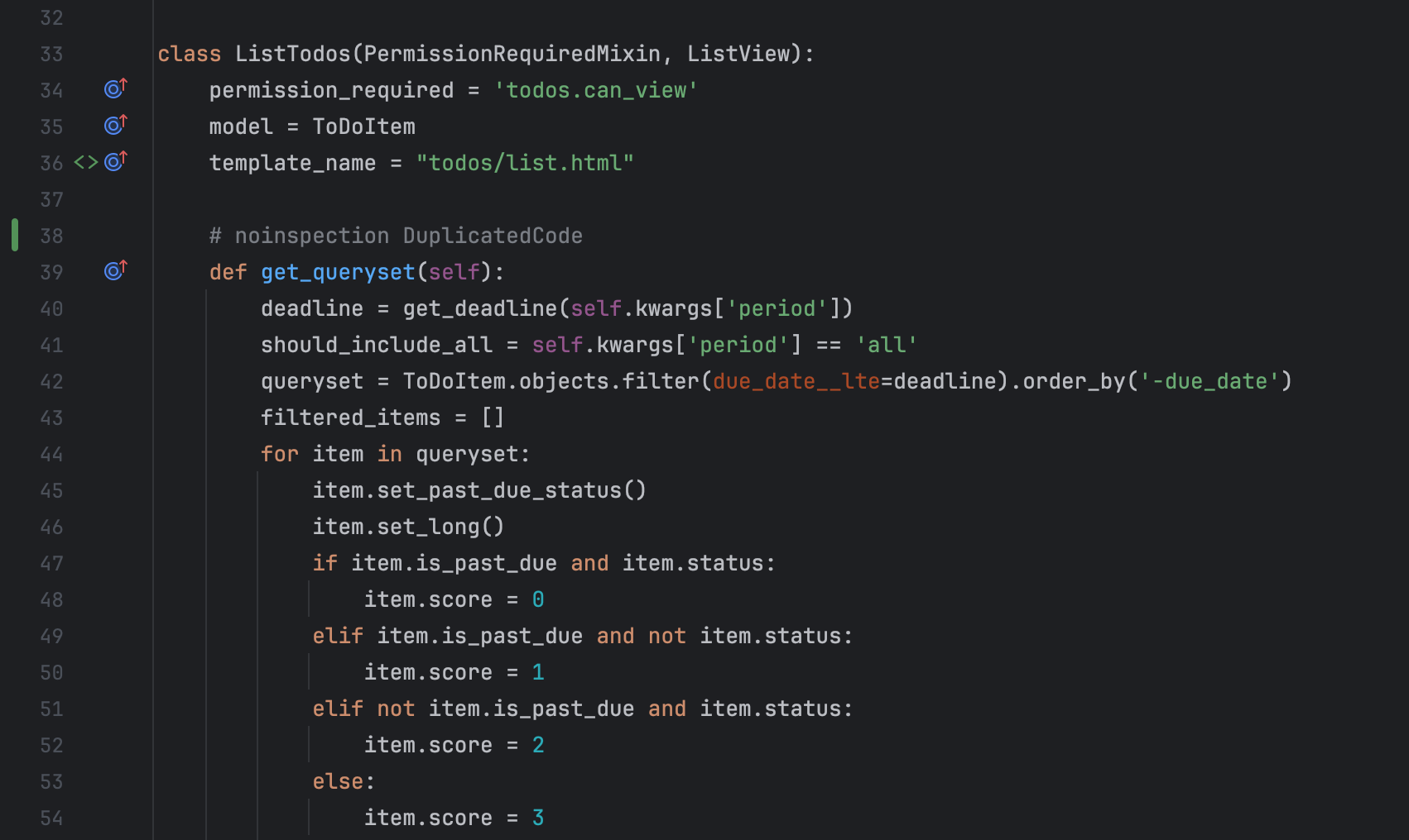 Dark editor scheme Dark editor scheme