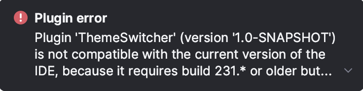 Required plugin is disabled Required plugin is disabled