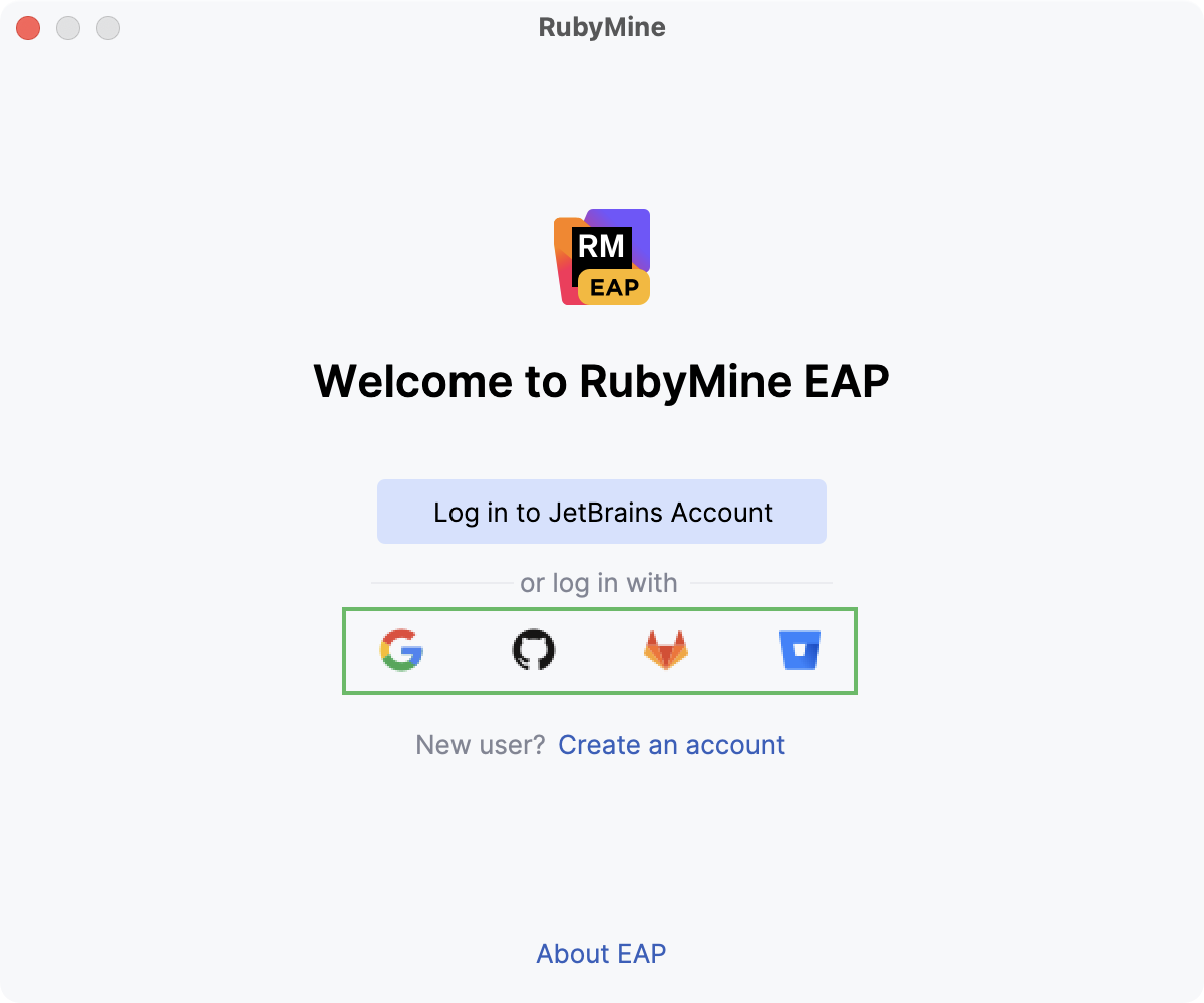 使用服务帐户登录 使用服务帐户登录