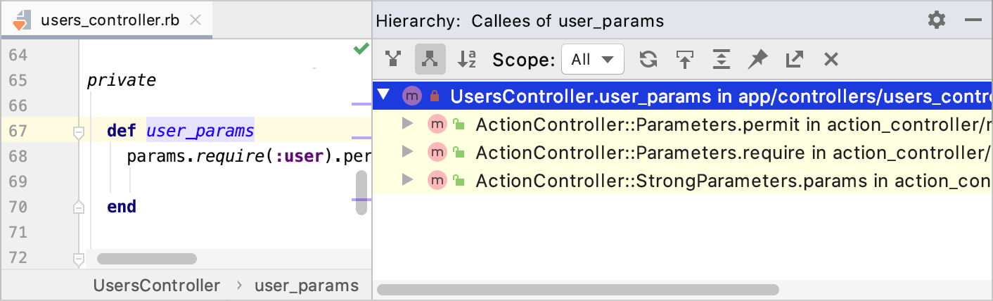 被调用者层次结构 被调用者层次结构