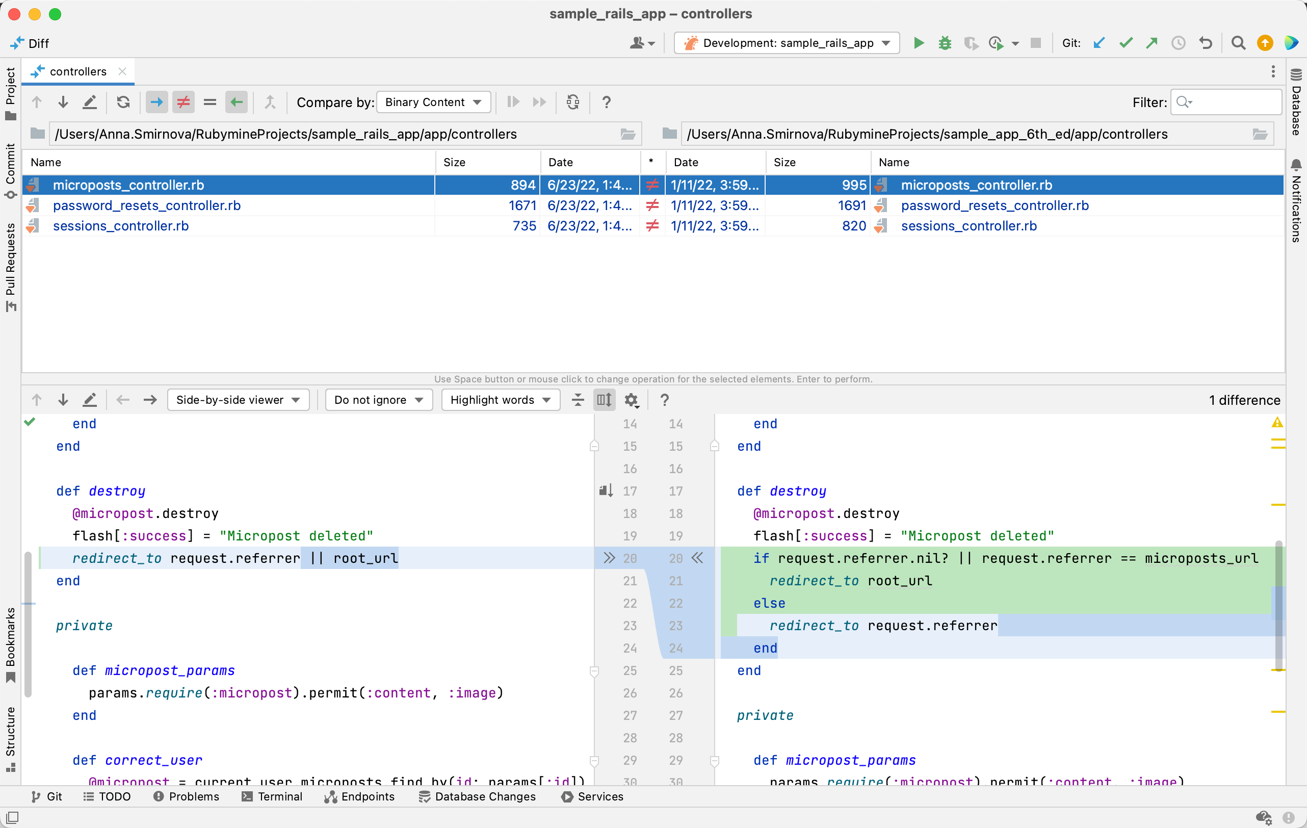 比较文件夹 比较文件夹