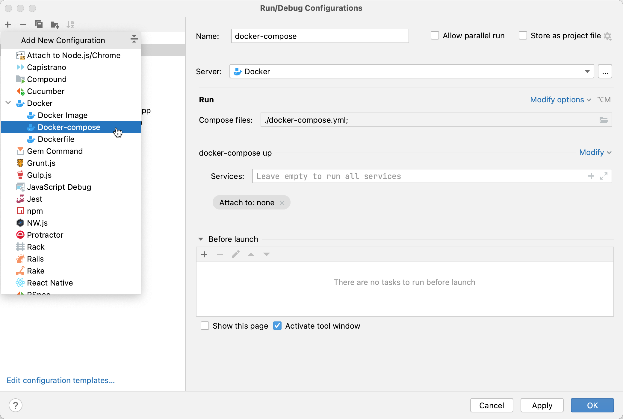 Docker Compose 配置 Docker Compose 配置