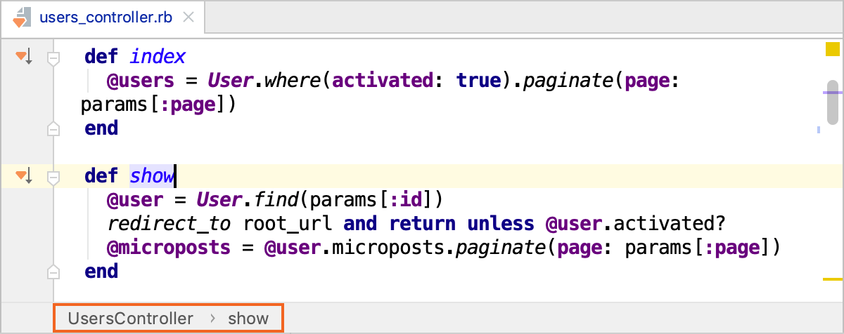 编辑器面包屑 编辑器面包屑