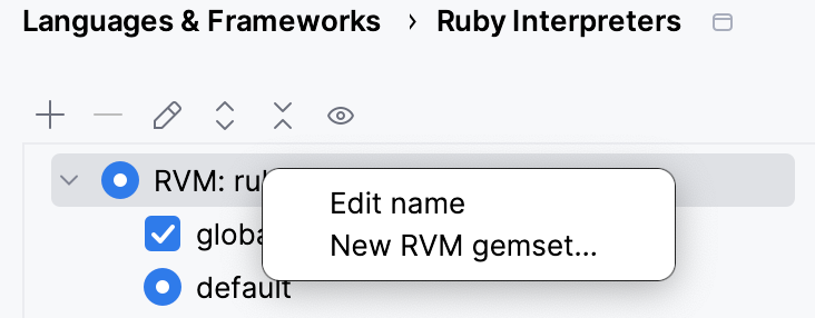 Ruby 解释器页面 Ruby 解释器页面