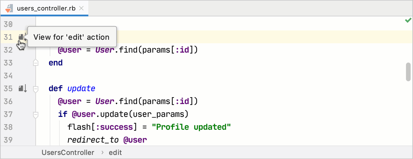 从控制器导航到视图