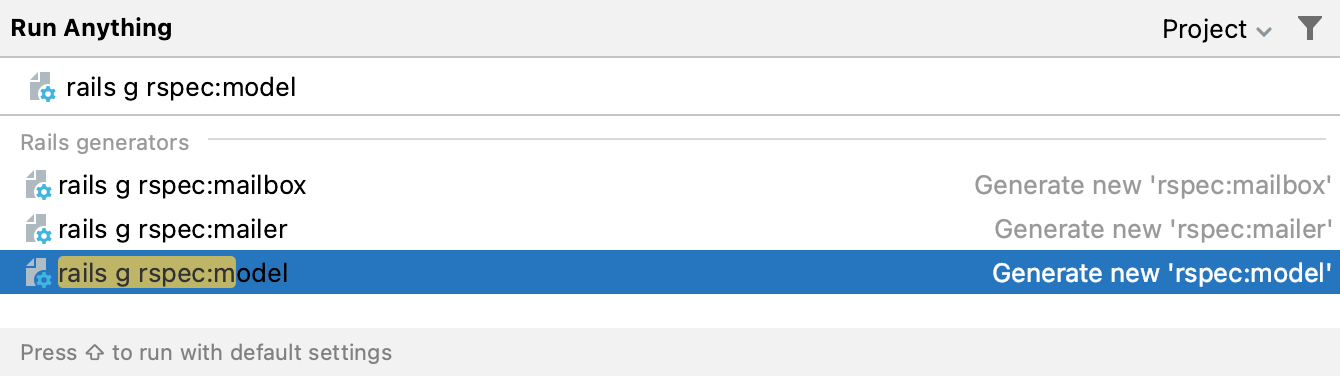 创建新的 RSpec 模型测试 创建新的 RSpec 模型测试