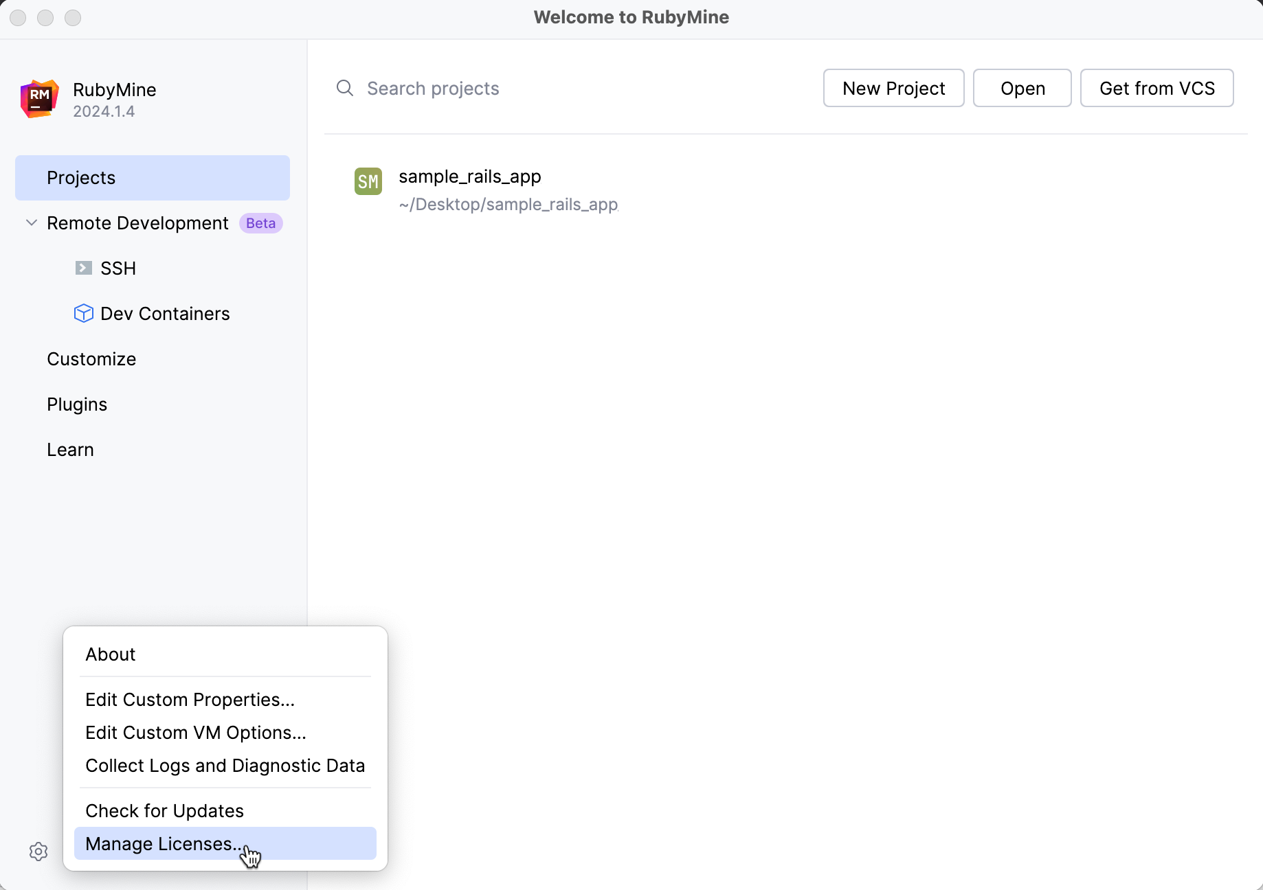 RubyMine:许可证对话框 RubyMine:许可证对话框