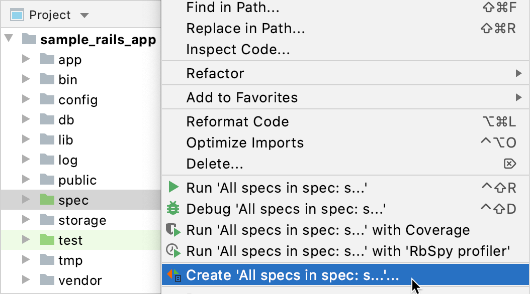 创建测试运行配置 创建测试运行配置