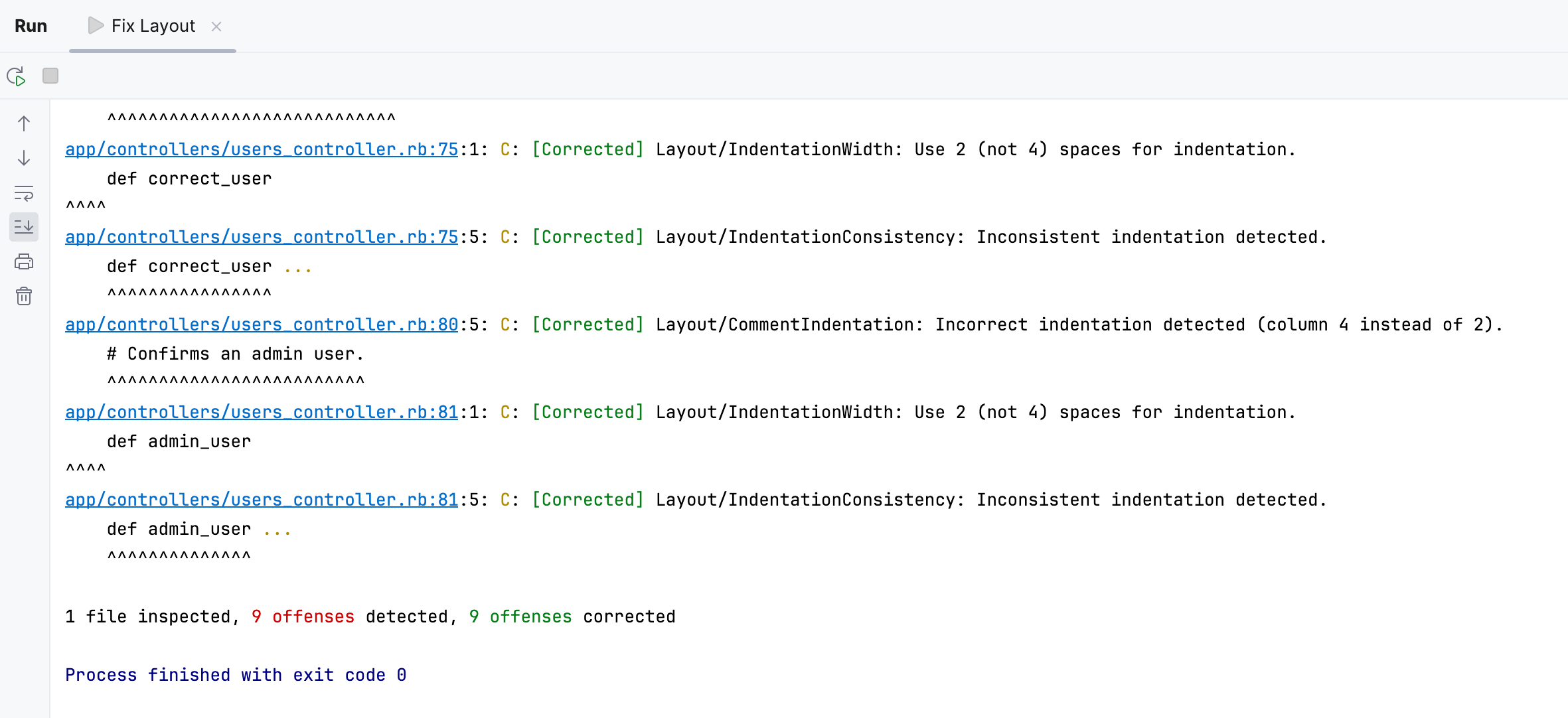 自定义操作输出