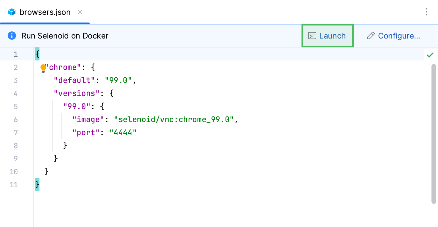 在 Docker 上运行 Selenoid