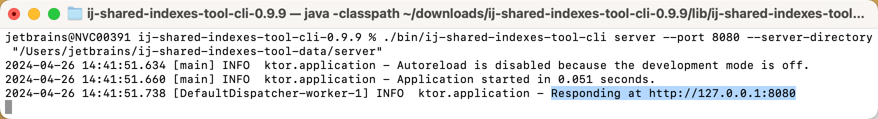 共享索引已在本地上传