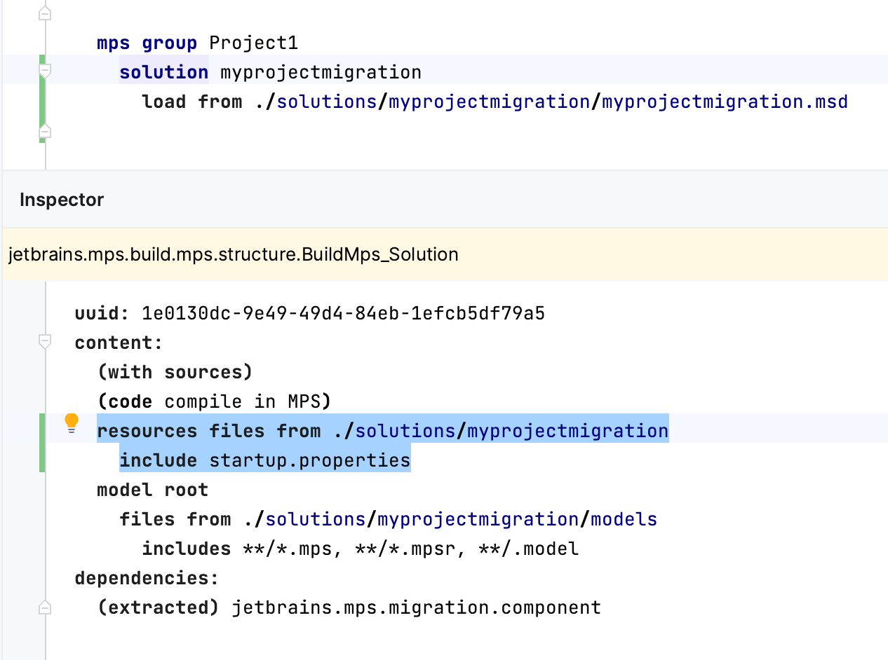 Include startup.properties in the build script