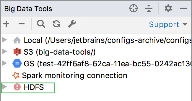 断开连接的服务器