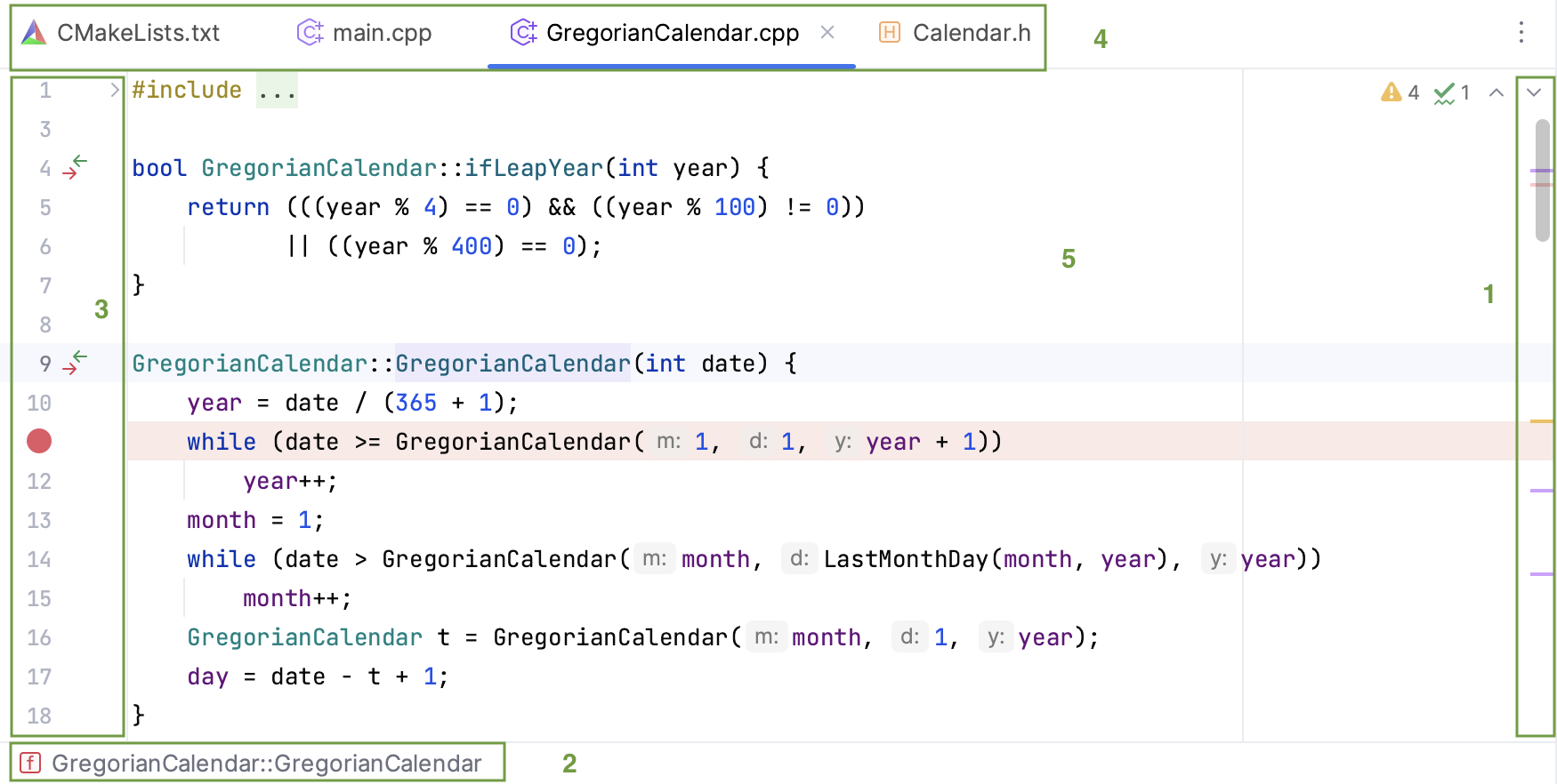 编辑器详细信息