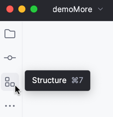 工具窗口图标提示