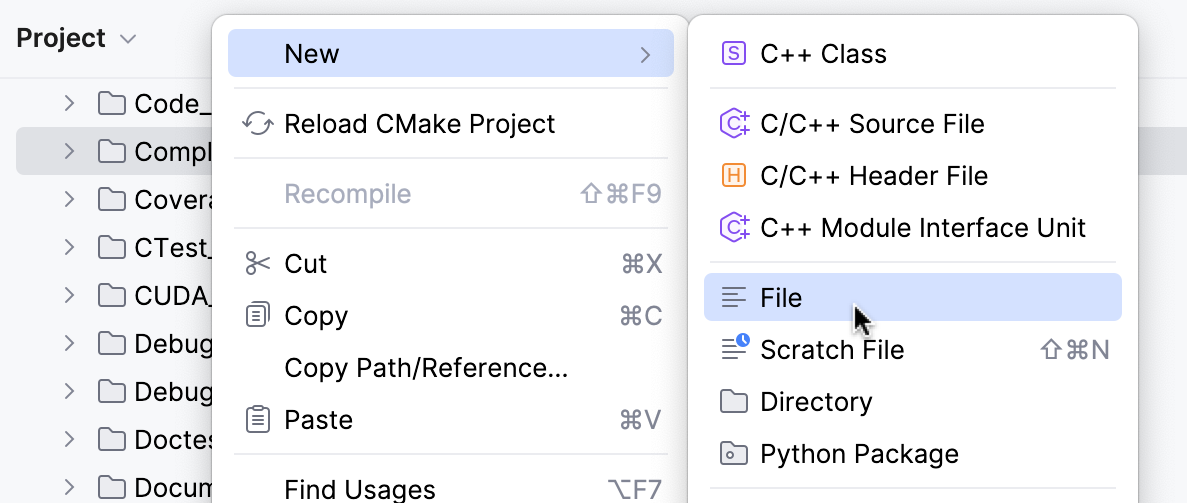 创建一个新的空文件