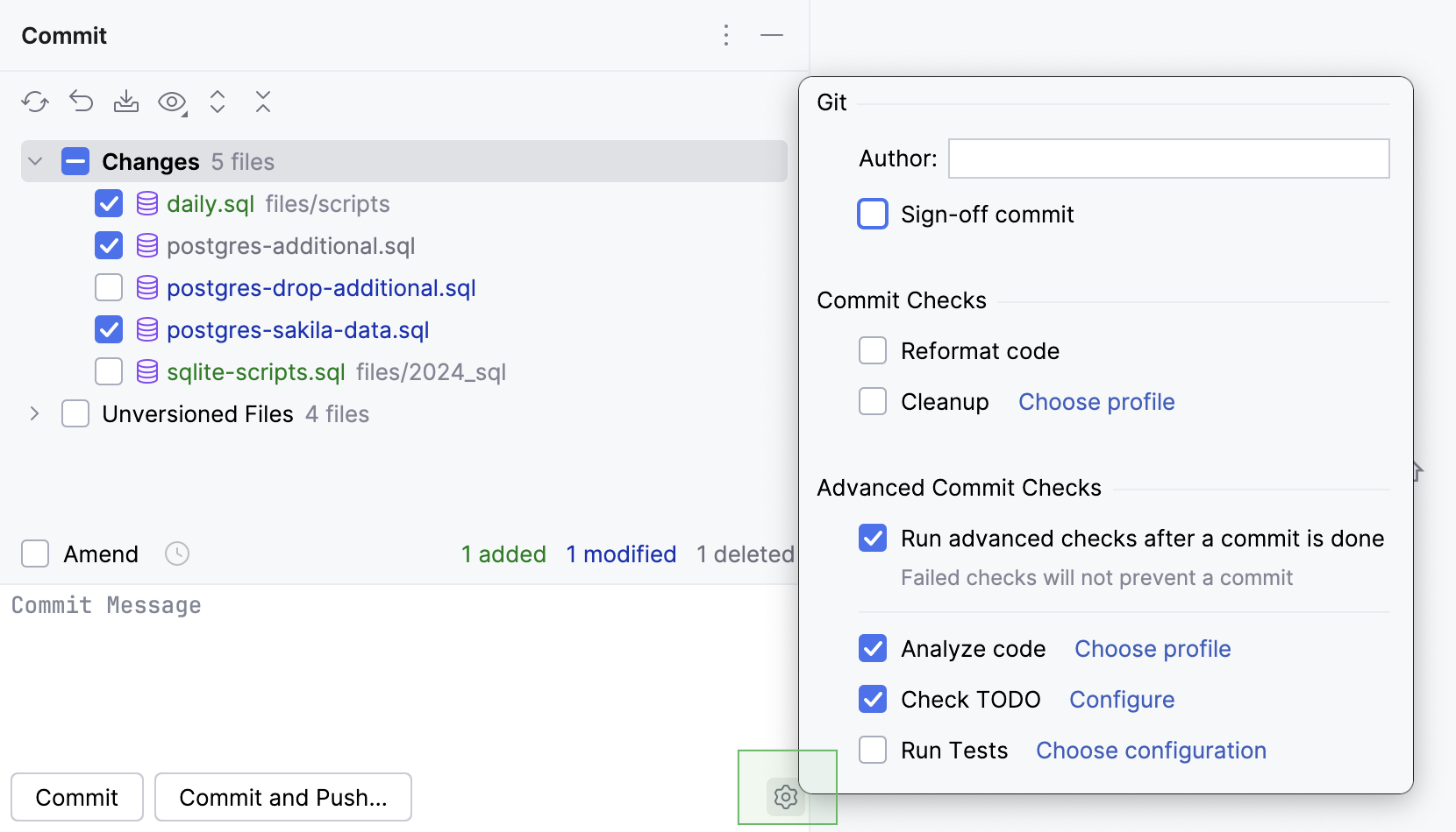 高级提交选项弹出窗口 高级提交选项弹出窗口